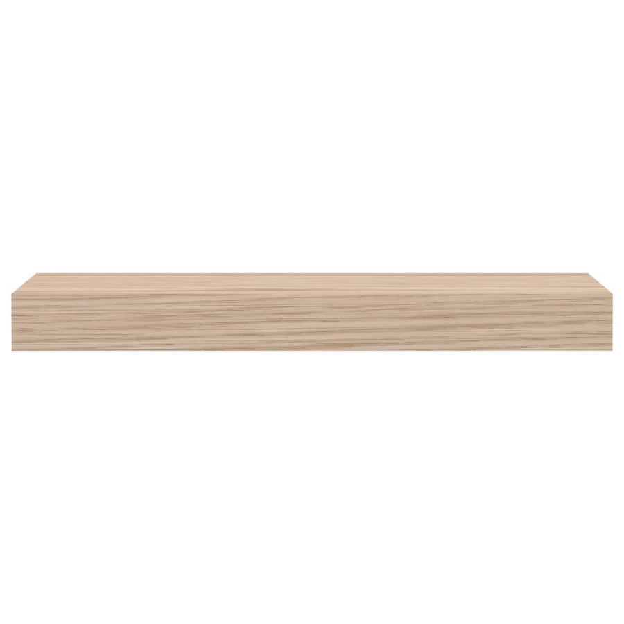 Wandschapppen 4 st 40x23,5x4 cm bewerkt hout