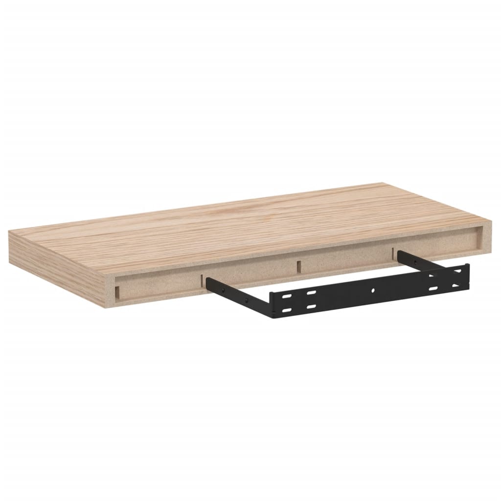 Wandschap 50x23,5x4 cm bewerkt hout