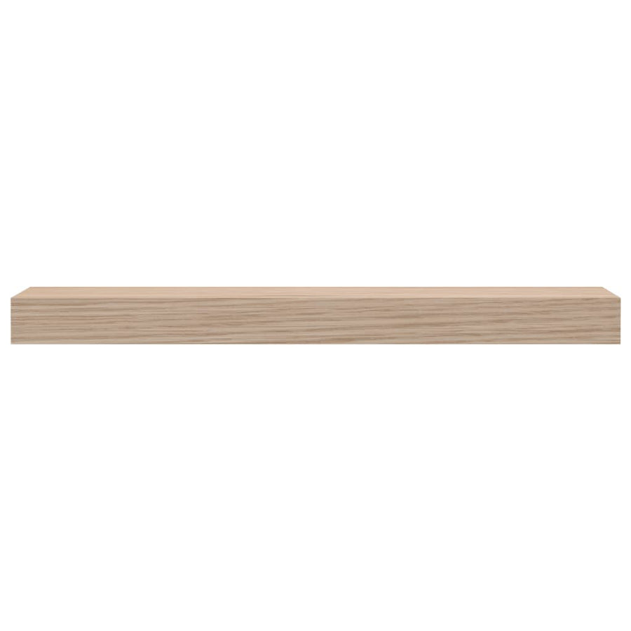 Wandschapppen 2 st 50x23,5x4 cm bewerkt hout