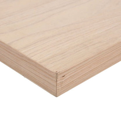 Wandschapppen 2 st 50x23,5x4 cm bewerkt hout