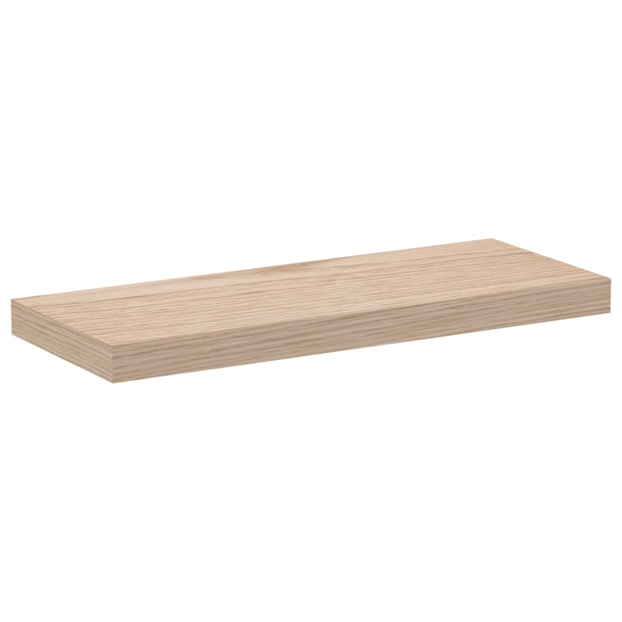 Wandschap 60x23,5x4 cm bewerkt hout