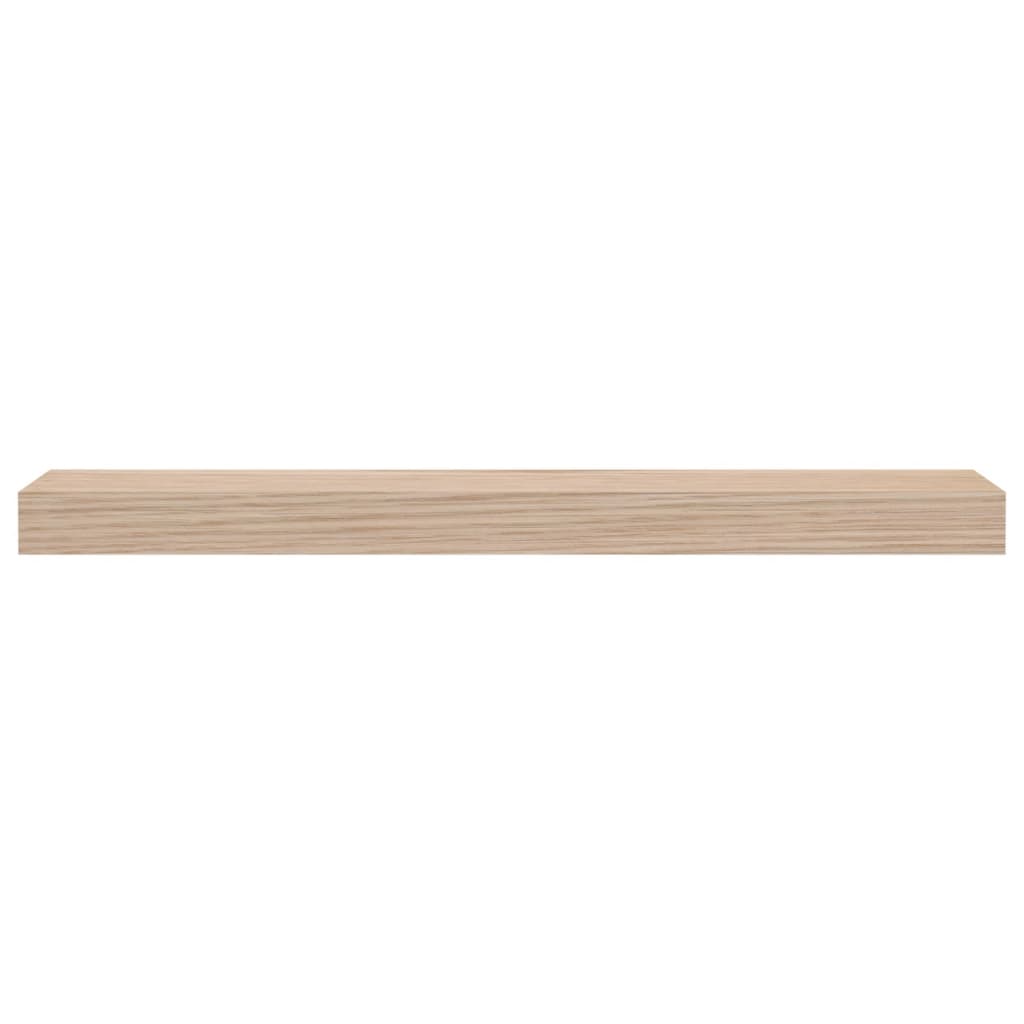 Wandschap 60x23,5x4 cm bewerkt hout