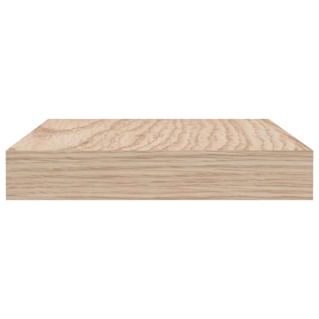 Wandschap 60x23,5x4 cm bewerkt hout