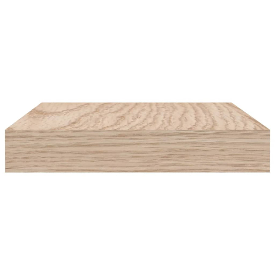 Wandschap 60x23,5x4 cm bewerkt hout