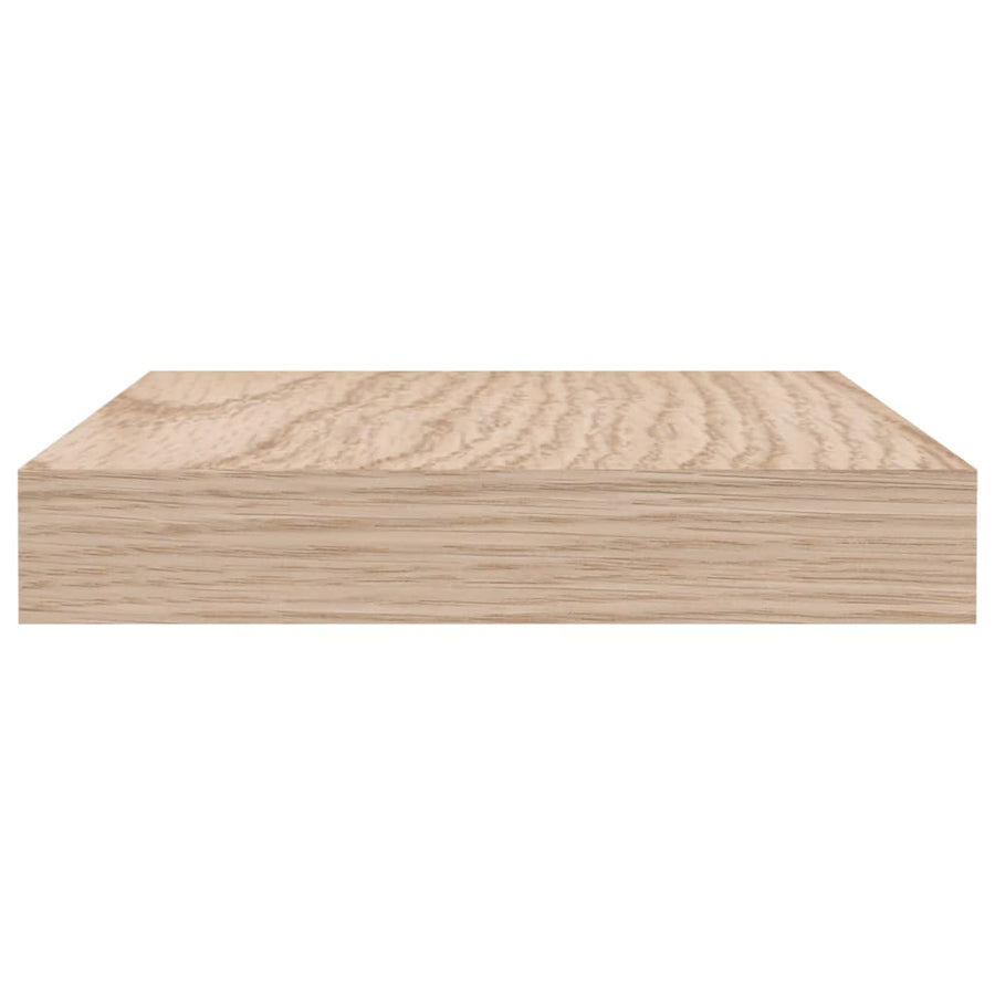 Wandschapppen 2 st 60x23,5x4 cm bewerkt hout