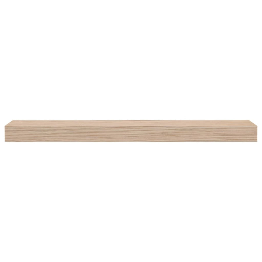 Wandschapppen 4 st 60x23,5x4 cm bewerkt hout