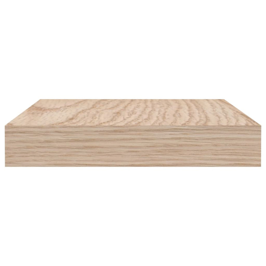 Wandschapppen 4 st 60x23,5x4 cm bewerkt hout