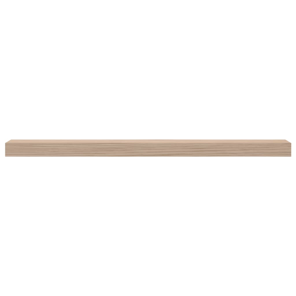 Wandschap 80x23,5x4 cm bewerkt hout