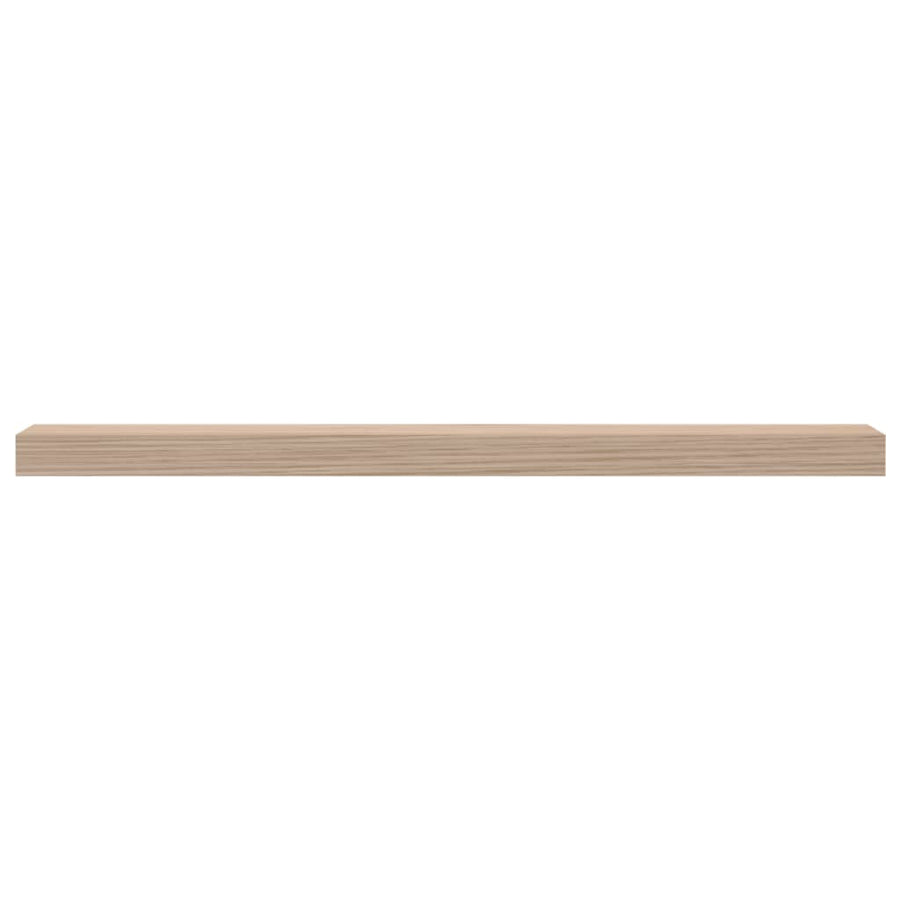 Wandschap 80x23,5x4 cm bewerkt hout