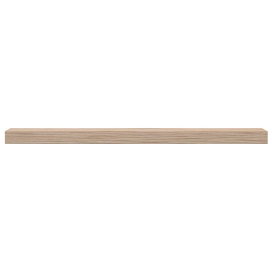Wandschapppen 2 st 80x23,5x4 cm bewerkt hout