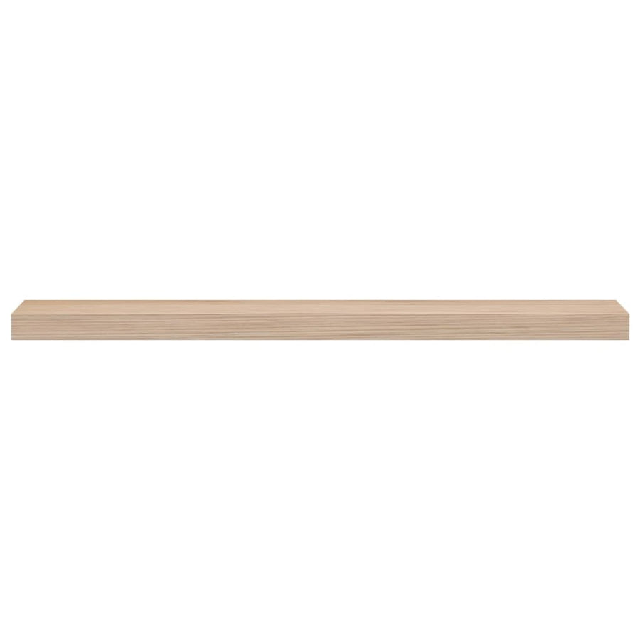 Wandschapppen 2 st 90x23,5x4 cm bewerkt hout