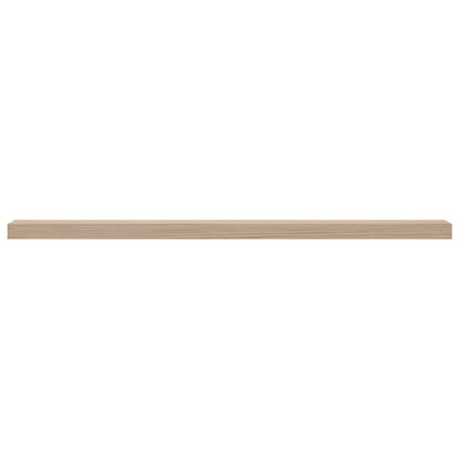 Wandschap 110x23,5x4 cm bewerkt hout