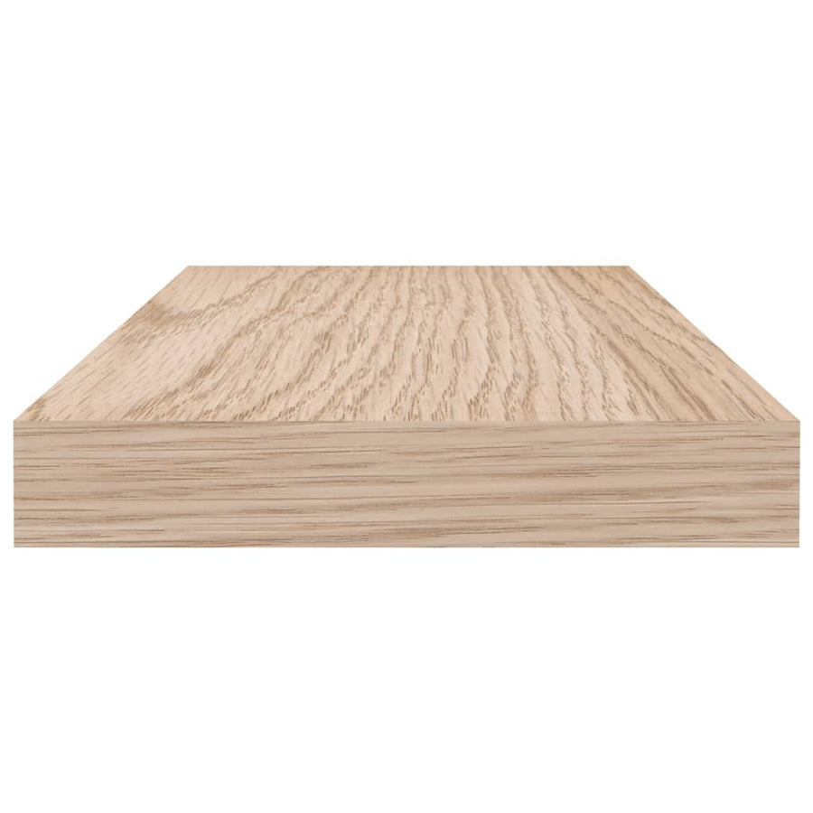 Wandschap 110x23,5x4 cm bewerkt hout