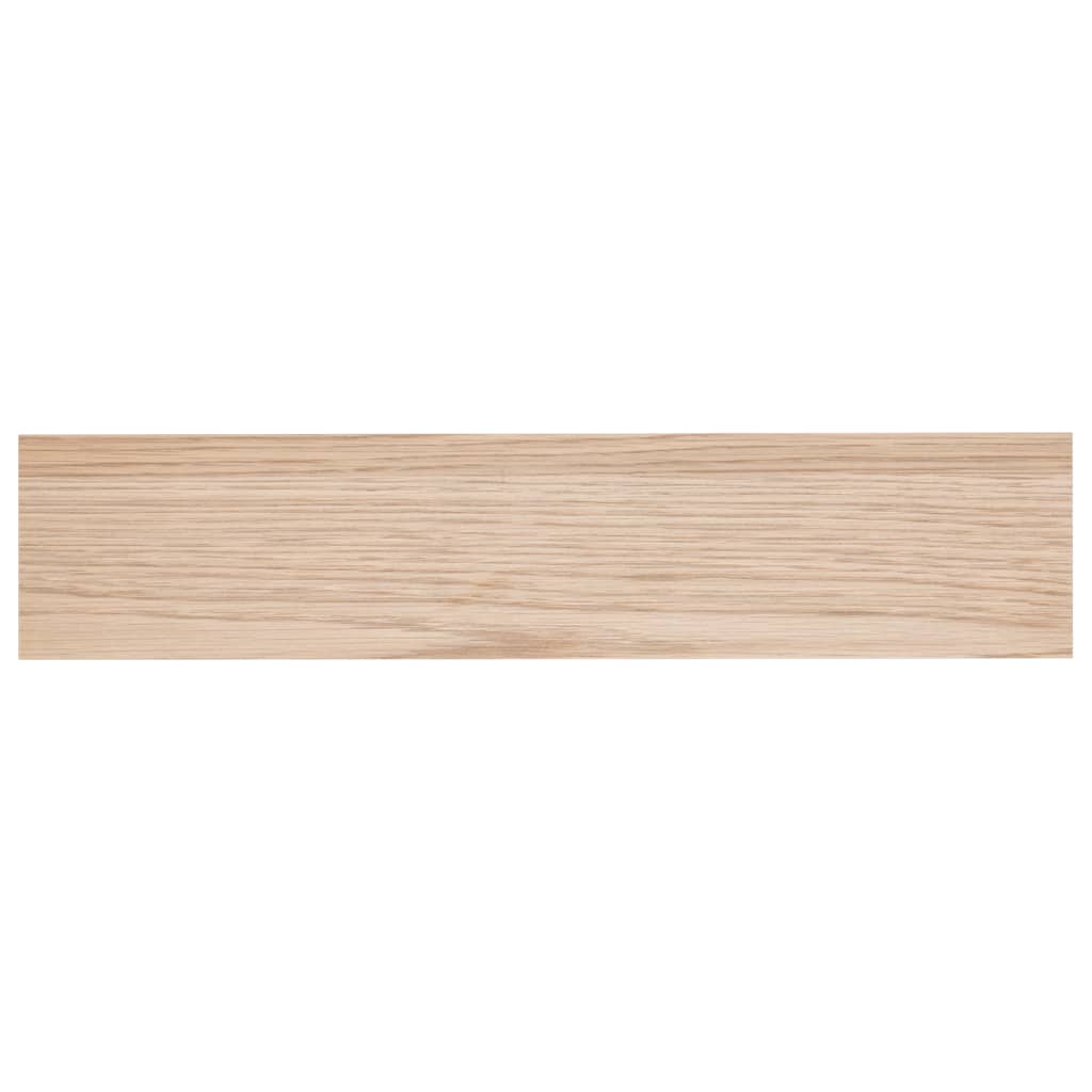 Wandschap 110x23,5x4 cm bewerkt hout
