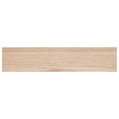 Wandschap 110x23,5x4 cm bewerkt hout