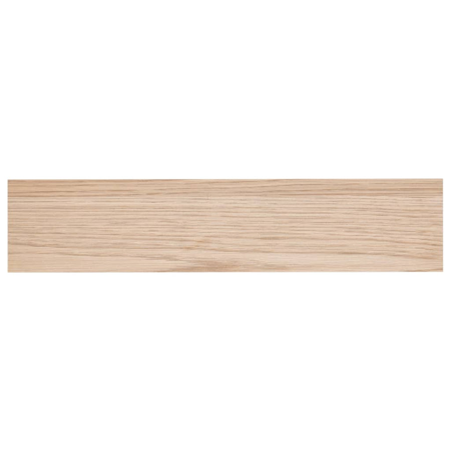 Wandschap 110x23,5x4 cm bewerkt hout