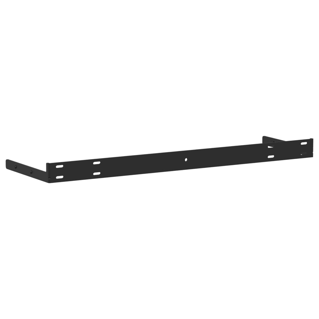 Wandschap 110x23,5x4 cm bewerkt hout