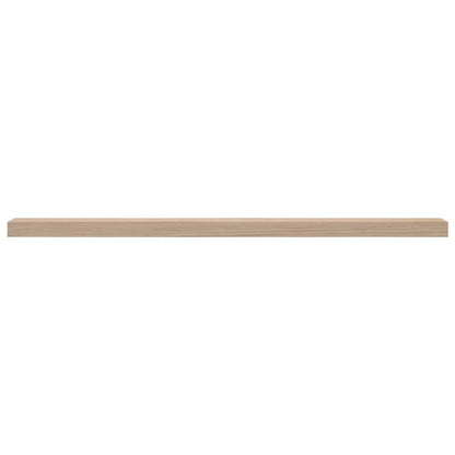 Wandschapppen 2 st 110x23,5x4 cm bewerkt hout