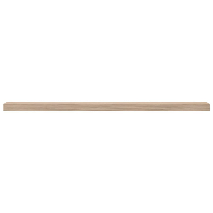 Wandschapppen 2 st 110x23,5x4 cm bewerkt hout