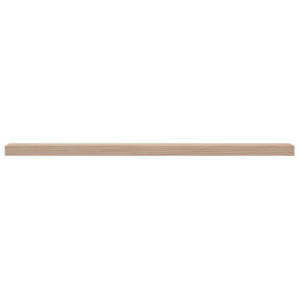 Wandschapppen 4 st 110x23,5x4 cm bewerkt hout