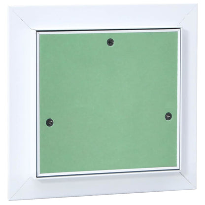 Toegangs paneel Groen en Zilver 20 x 20 cm