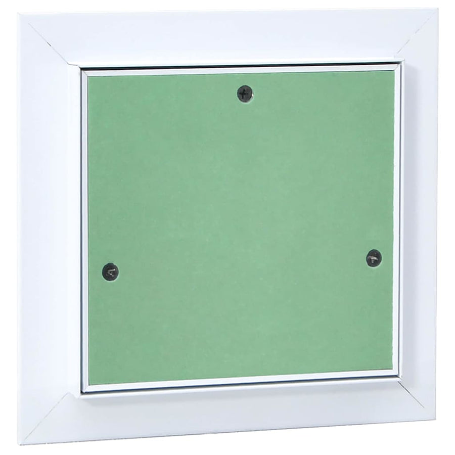 Toegangs paneel Groen en Zilver 20 x 20 cm
