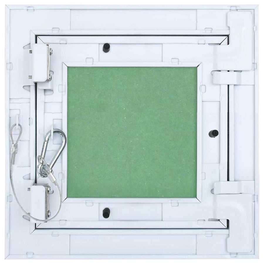 Toegangs paneel Groen en Zilver 20 x 20 cm