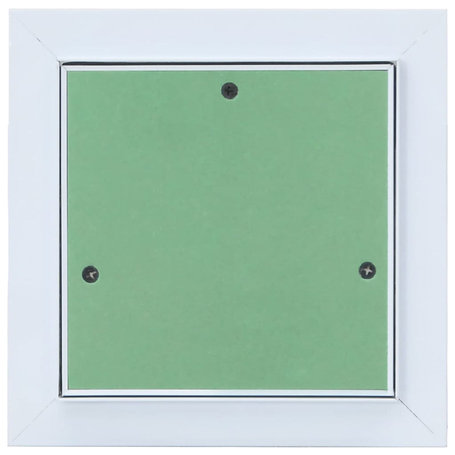 Toegangs paneel Groen en Zilver 20 x 20 cm