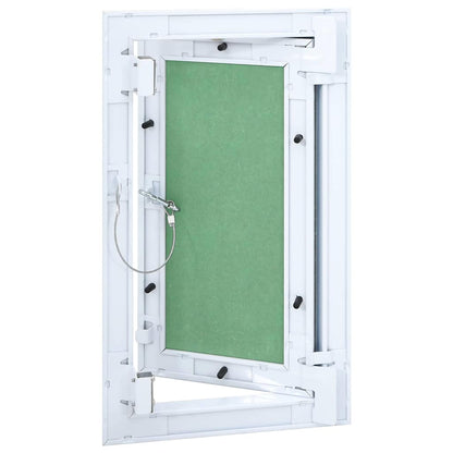 Toegangs paneel Groen en Zilver 25 x 45 cm