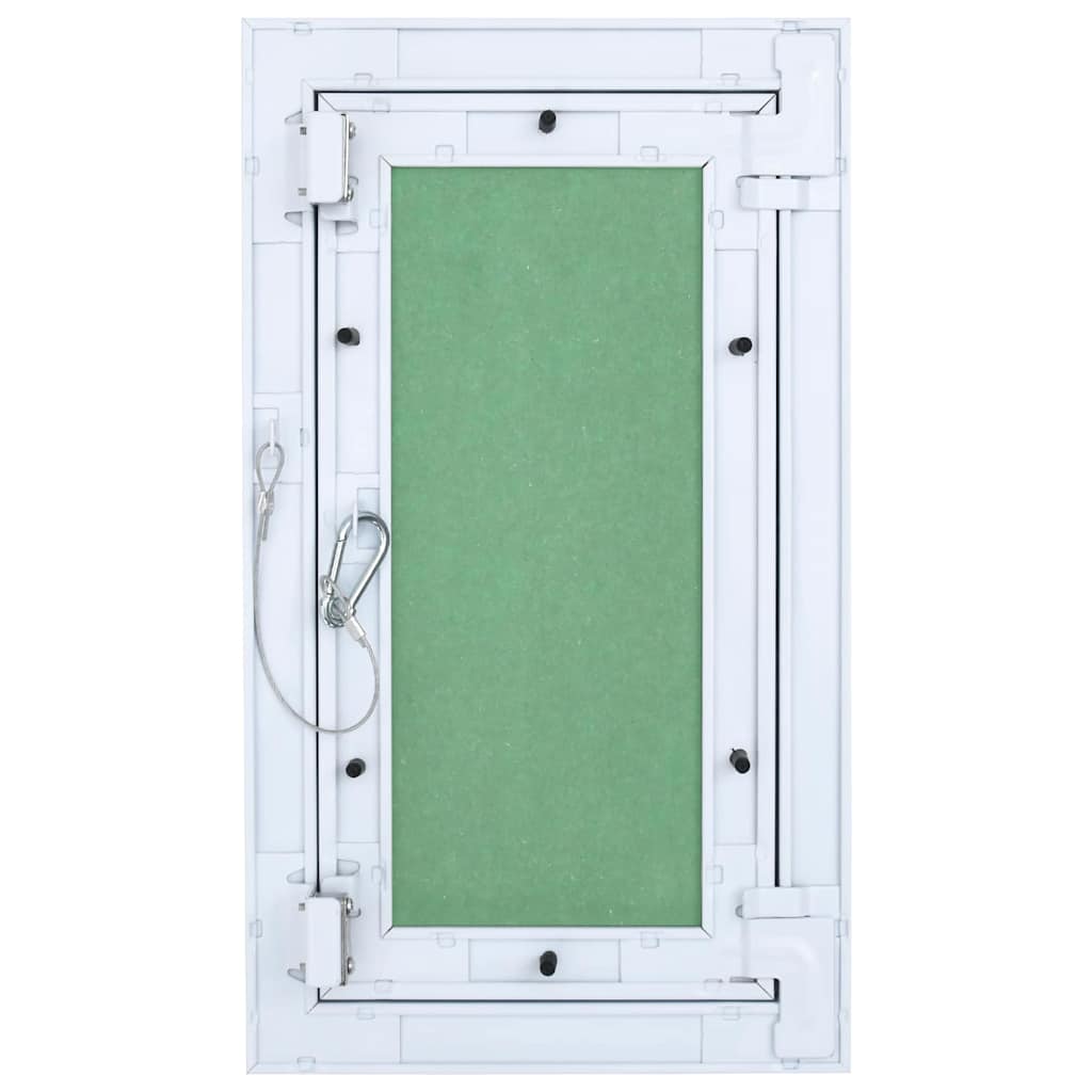 Toegangs paneel Groen en Zilver 25 x 45 cm