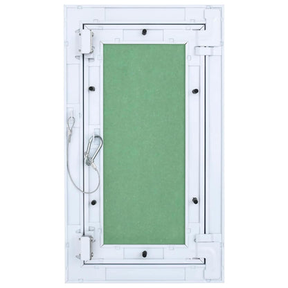 Toegangs paneel Groen en Zilver 25 x 45 cm