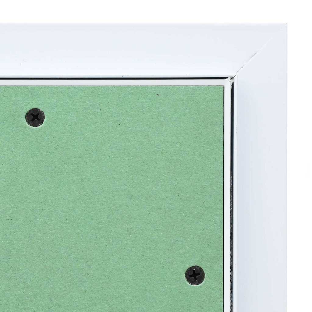 Toegangs paneel Groen en Zilver 30 x 30 cm