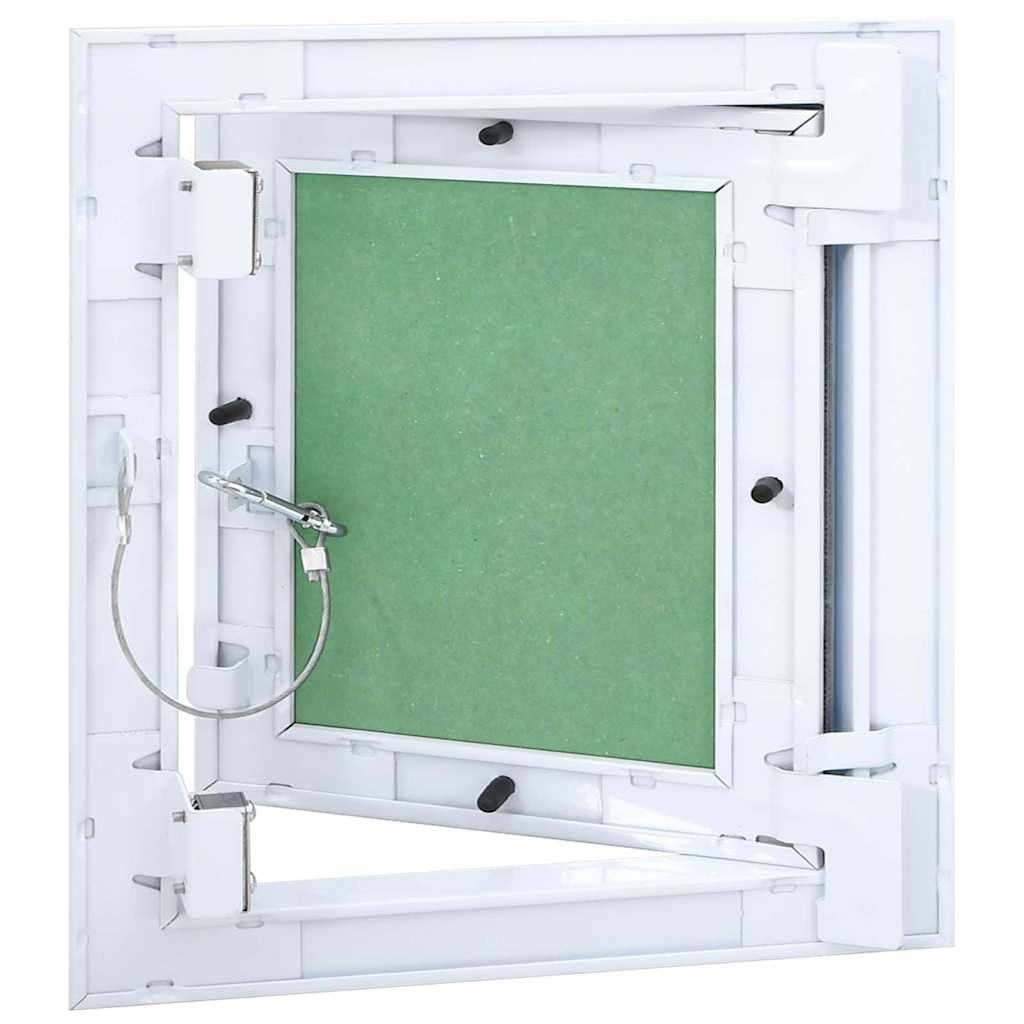 Toegangs paneel Groen en Zilver 30 x 30 cm