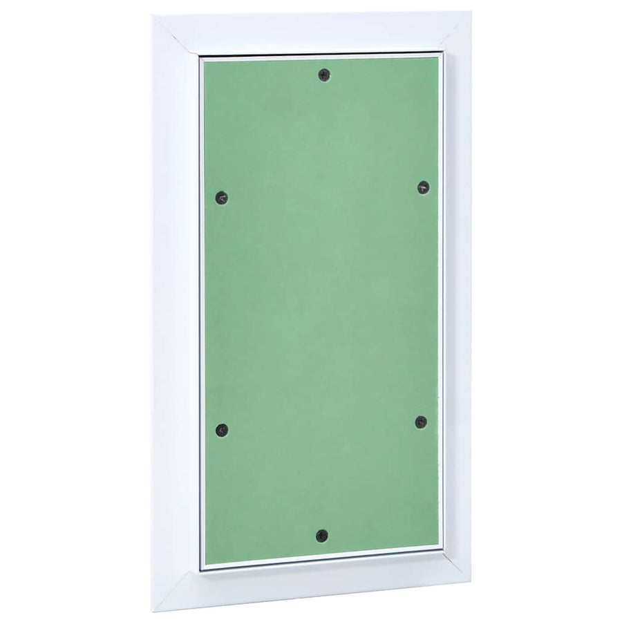 Toegangs paneel Groen en Zilver 30 x 55 cm