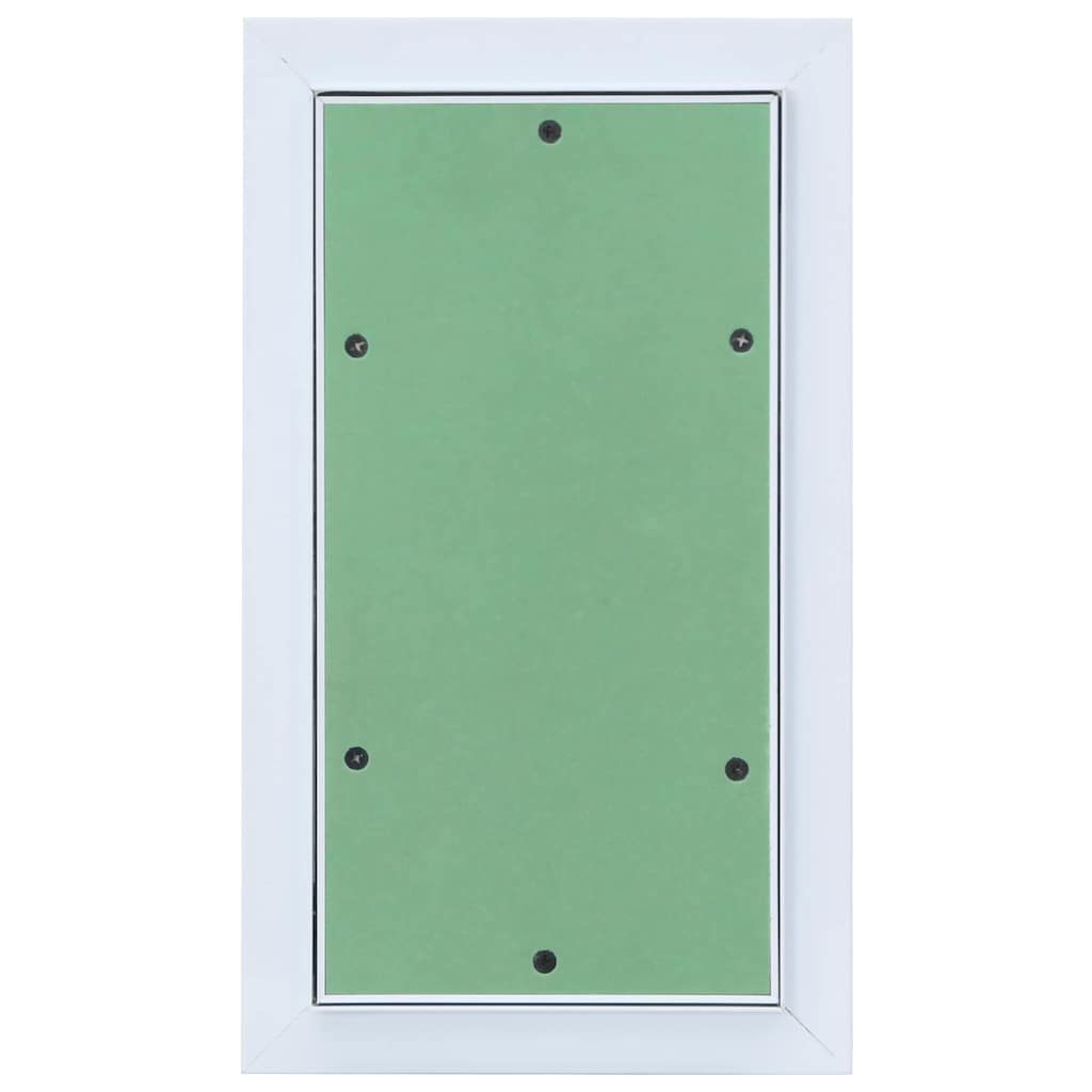 Toegangs paneel Groen en Zilver 30 x 55 cm