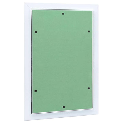 Toegangs paneel Groen en Zilver 35 x 45 cm