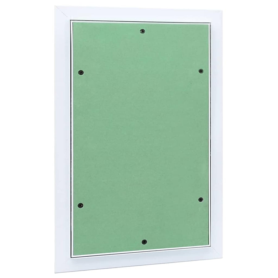 Toegangs paneel Groen en Zilver 35 x 45 cm