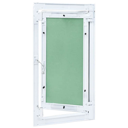 Toegangs paneel Groen en Zilver 35 x 55 cm