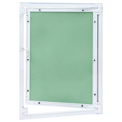 Toegangs paneel Groen en Zilver 55 x 65 cm