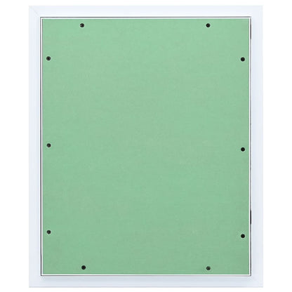 Toegangs paneel Groen en Zilver 55 x 65 cm