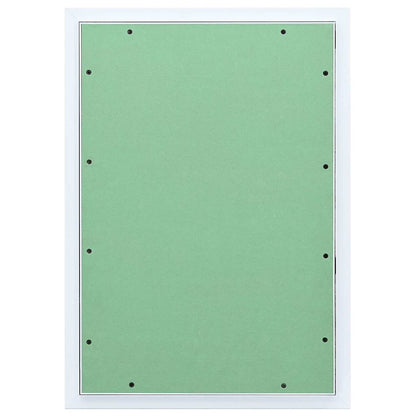 Toegangs paneel Groen en Zilver 55 x 75 cm