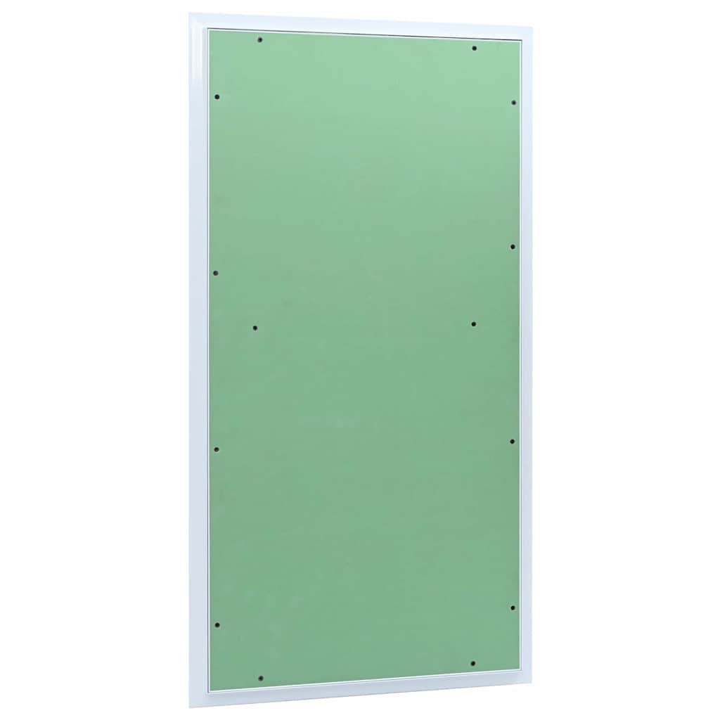 Toegangs paneel Groen en Zilver 55 x 105 cm
