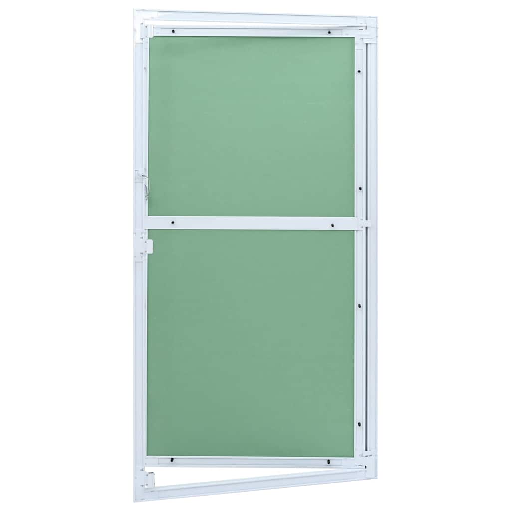 Toegangs paneel Groen en Zilver 55 x 105 cm
