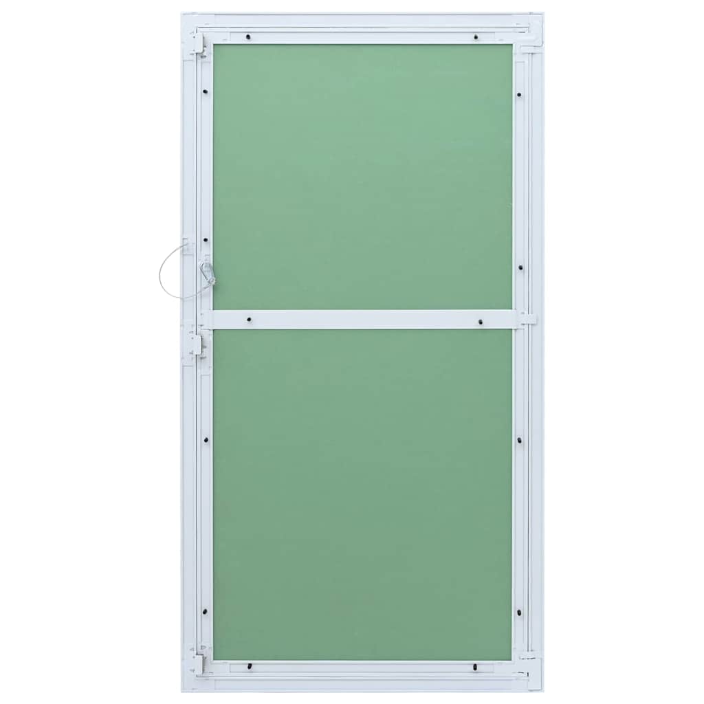 Toegangs paneel Groen en Zilver 55 x 105 cm