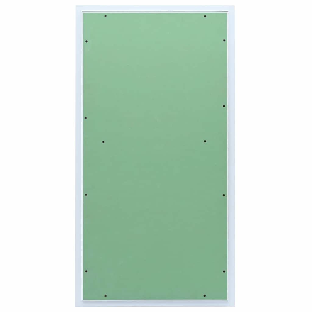 Toegangs paneel Groen en Zilver 55 x 105 cm