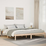 Bedframe massief grenenhout 180x210 cm