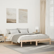 Bedframe massief grenenhout 140x220 cm extra lang