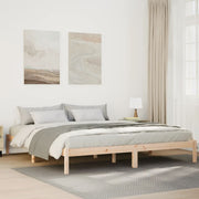 Bedframe massief grenenhout 200x220 cm