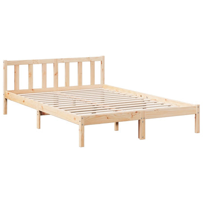 Bedframe extra lang zonder matras massief grenenhout 140x220 cm
