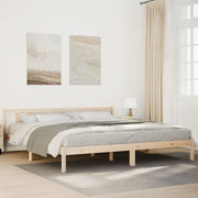 Bedframe massief grenenhout 180x220 cm